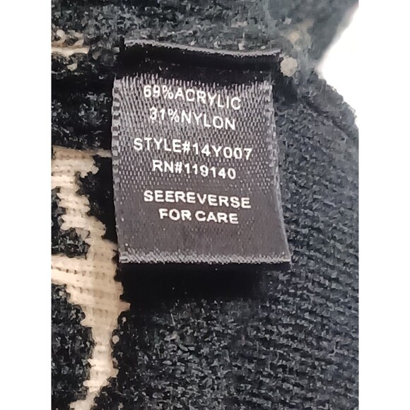 Double Zero Embroidered Knit Zip-up  Cardigan Sweater Women's Size Small - Picture 8 of 8